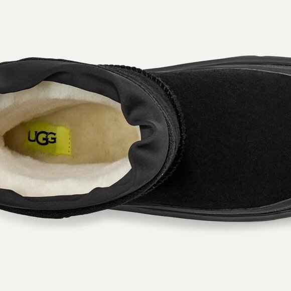 UGG Classic Short Weather Hybrid Black Mens Boots 1143992-BBLC NEW Multi Sz - Picture 4 of 4